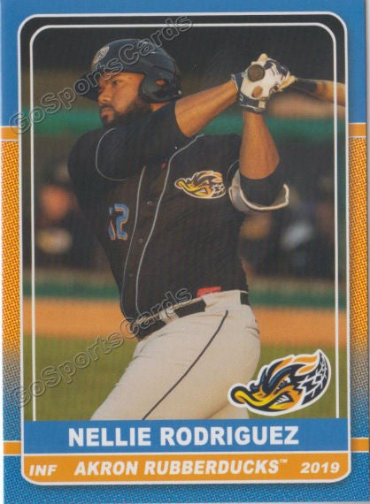 2019 Akron Rubberducks Nellie Rodriguez