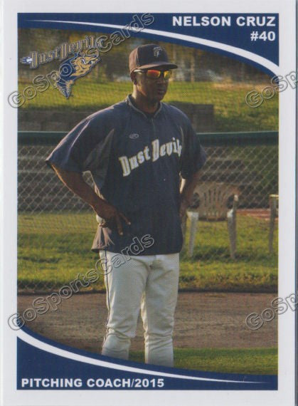 2015 Tri City Dust Devils Nelson Cruz
