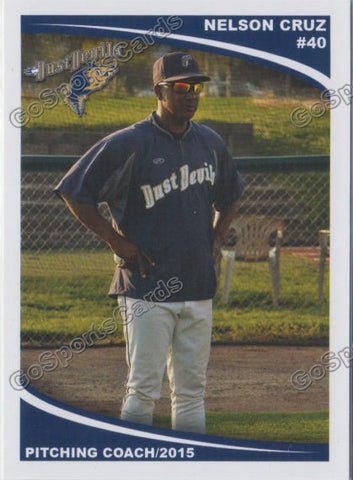 2015 Tri City Dust Devils Nelson Cruz