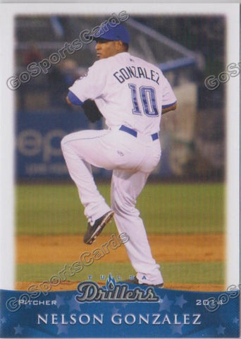 2014 Tulsa Drillers Nelson Gonzalez