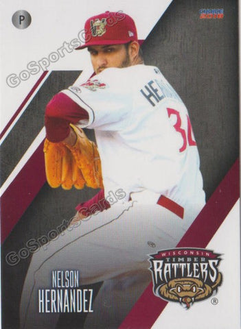 2018 Wisconsin Timber Rattlers Nelson Hernandez