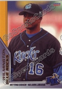 2007 Wilmington Blue Rocks Nelson Liriano