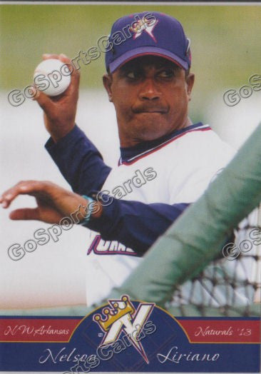 2013 Northwest Arkansas Naturals Nelson Liriano