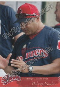 2012 Lowell Spinners Nelson Paulino