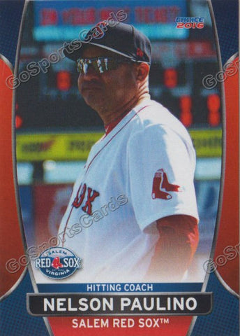 2016 Salem Red Sox Nelson Paulino