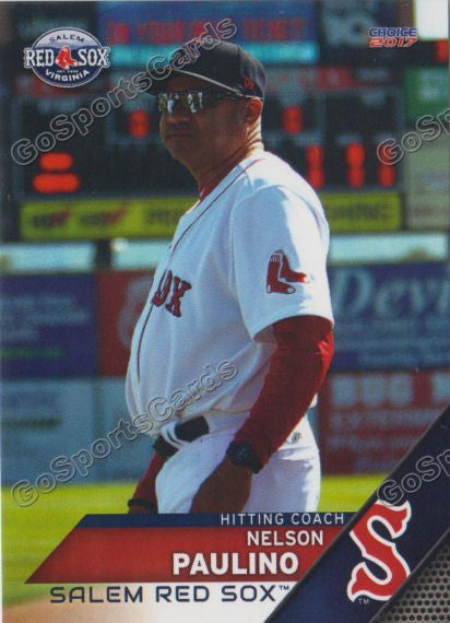 2017 Salem Red Sox Nelson Paulino