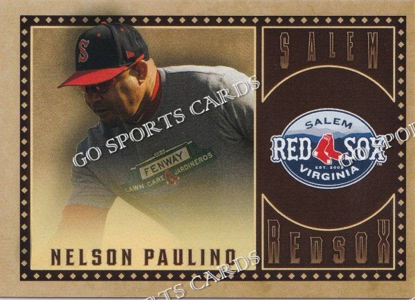 2022 Salem Red Sox Nelson Paulino – Go Sports Cards