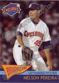 2010 Brooklyn Cyclones Nelson Pereira