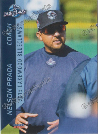 2015 Lakewood BlueClaws Nelson Prada