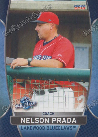 2016 Lakewood BlueClaws Nelson Prada