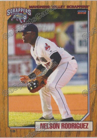 2013 Mahoning Valley Scrappers Nellie Nelson Rodriguez