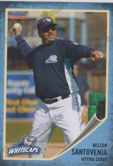 2014 West Michigan Whitecaps Nelson Santovenia