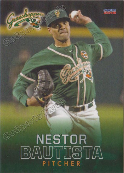 2018 Greensboro Grasshoppers Nestor Bautista
