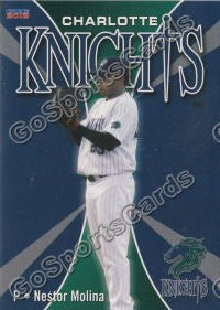 2012 Charlotte Knights Nestor Molina
