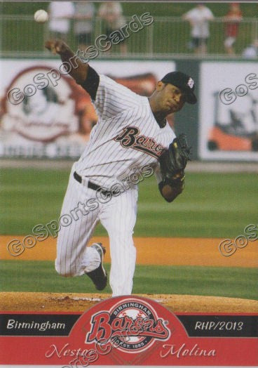 2013 Birmingham Barons Nestor Molina