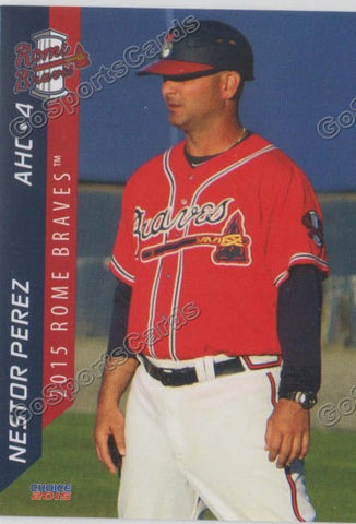 2015 Rome Braves Nestor Perez