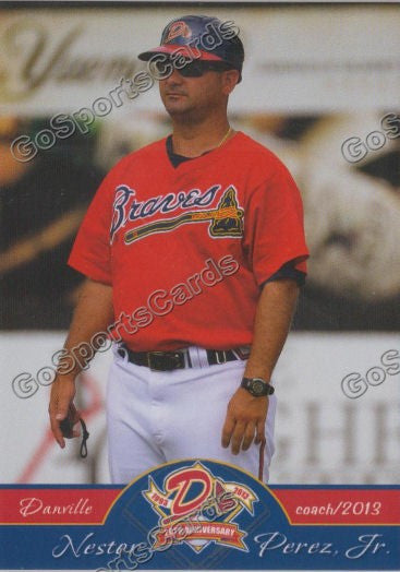 2013 Danville Braves Nestor Perez Jr