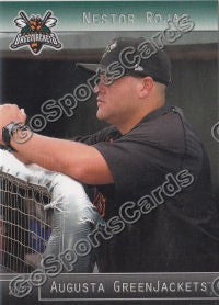 2012 Augusta GreenJackets Nestor Rojas