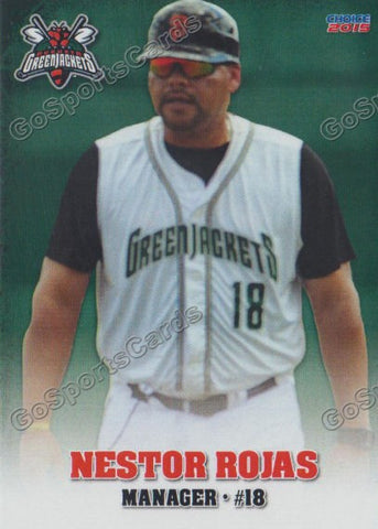 2015 Augusta Greenjackets Nestor Rojas