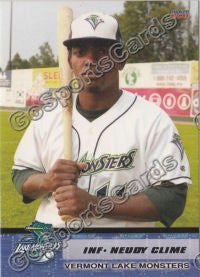 2011 Vermont Lake Monsters Neudy Clime