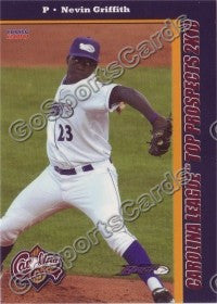 2010 Carolina League Top Prospects Nevin Griffith