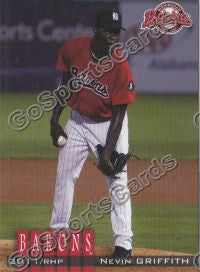 2011 Birmingham Barons Nevin Griffith