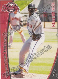 2012 Birmingham Barons Nevin Griffith