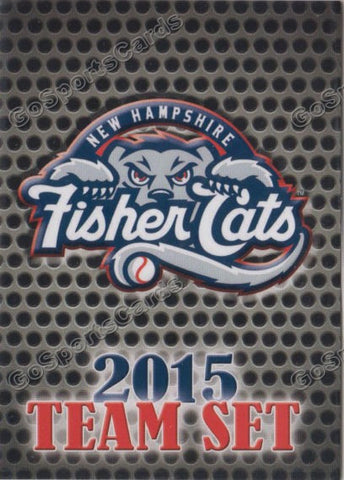 2015 New Hampshire Fishercats Header Checklist