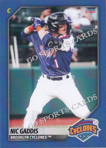 2022 Brooklyn Cyclones Nic Gaddis