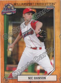 2012 Williamsport Crosscutters Nic Nicholas Hanson