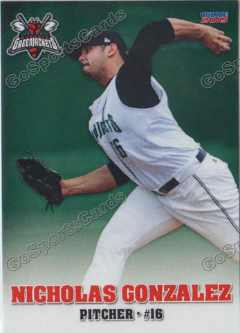 2015 Augusta Greenjackets Nicholas Gonzalez