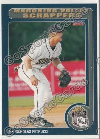 2007 Mahoning Valley Scrappers Nicholas Petrucci