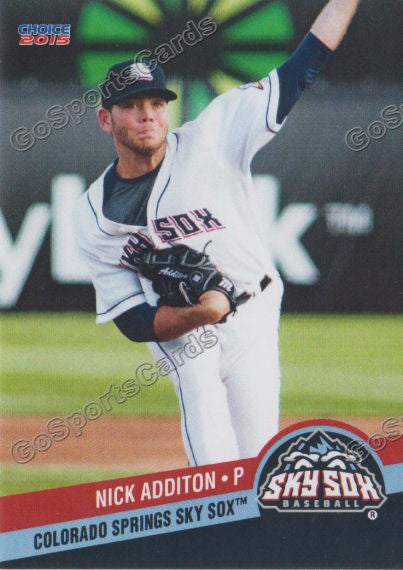 2015 Colorado Springs Sky Sox Nick Additon