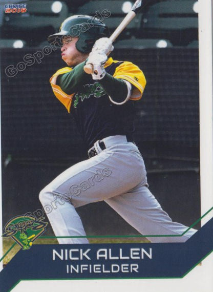 2018 Beloit Snappers Nick Allen