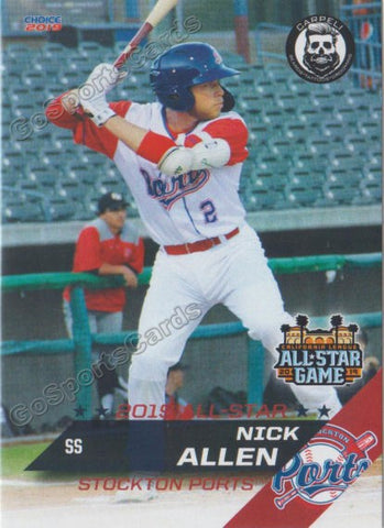 2019 California League All Star NR Nick Allen