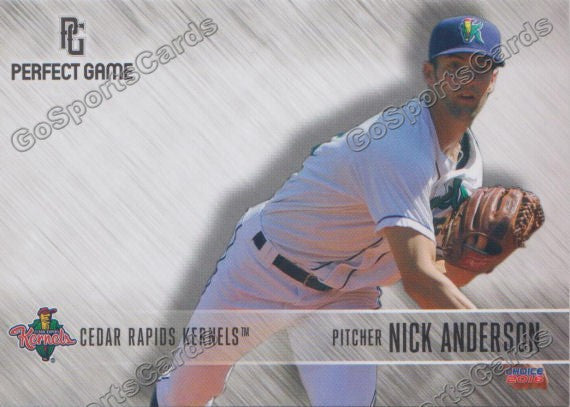 2016 Cedar Rapids Kernels Nick Anderson