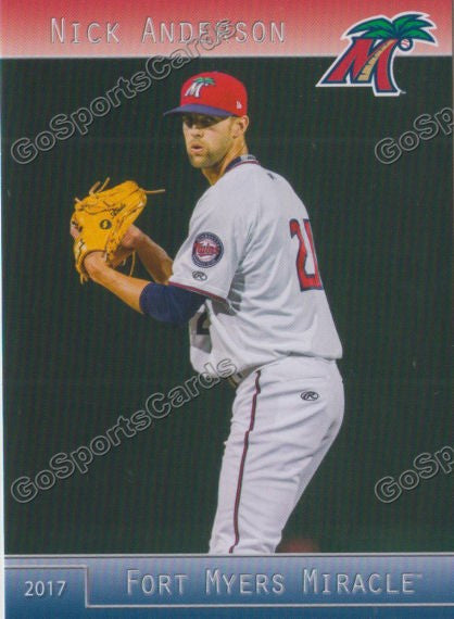 2017 Fort Myers Miracle Nick Anderson