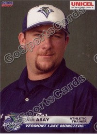 2007 Vermont Lake Monsters Nick Asay