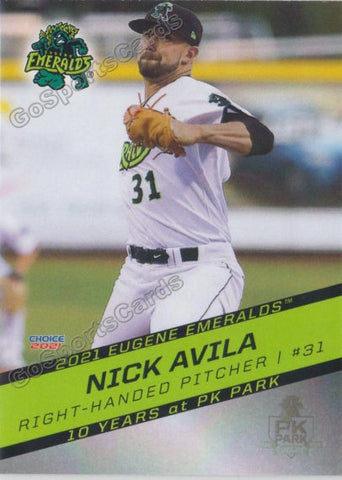 2021 Eugene Emeralds Nick Avila