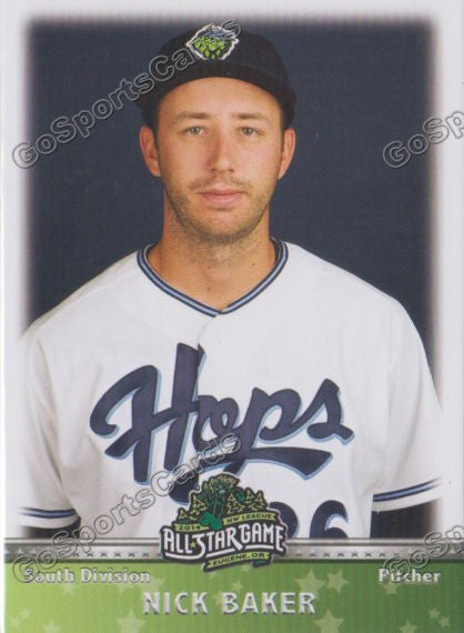2014 Northwest League All Star SD Nick Baker