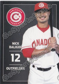 2012 Vancouver Canadians Nick Baligod
