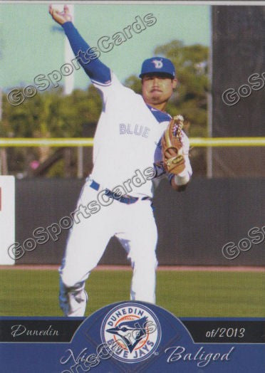 2013 Dunedin Blue Jays Nick Baligod