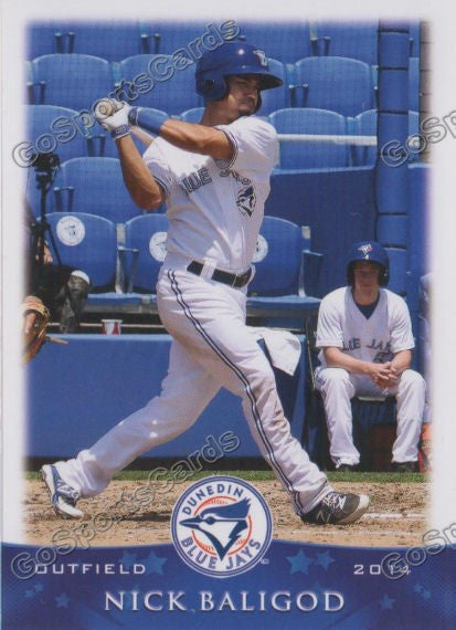 2014 Dunedin Blue Jays Nick Baligod