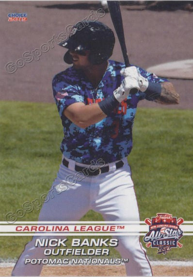 2019 Carolina League All Star WN Nick Banks