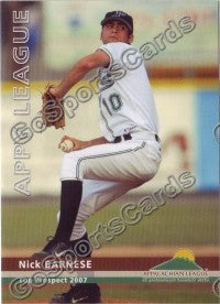 2007 Appalachian League Top Prospects Nick Barnese