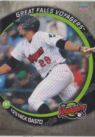 2013 Great Falls Voyagers Nick Basto
