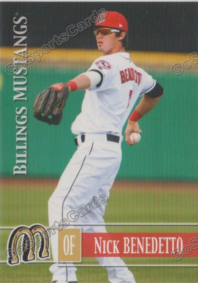 2014 Billings Mustangs Nick Benedetto