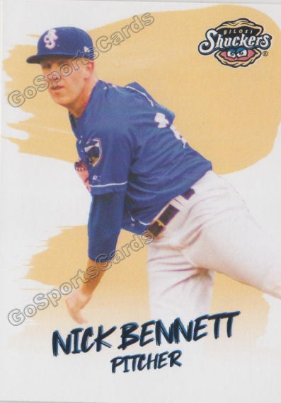 2021 Biloxi Shuckers Nick Bennett