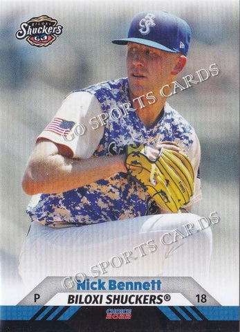 2022 Biloxi Shuckers Nick Bennett