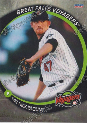 2013 Great Falls Voyagers Nick Blount